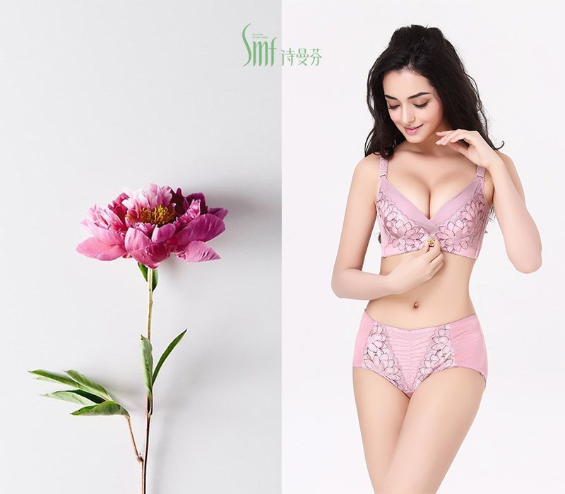 四月花季，诗曼芬内衣塑造花样女人