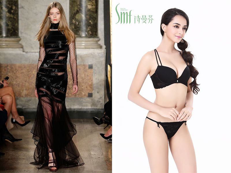 诗曼芬内衣 女神的礼服搭档